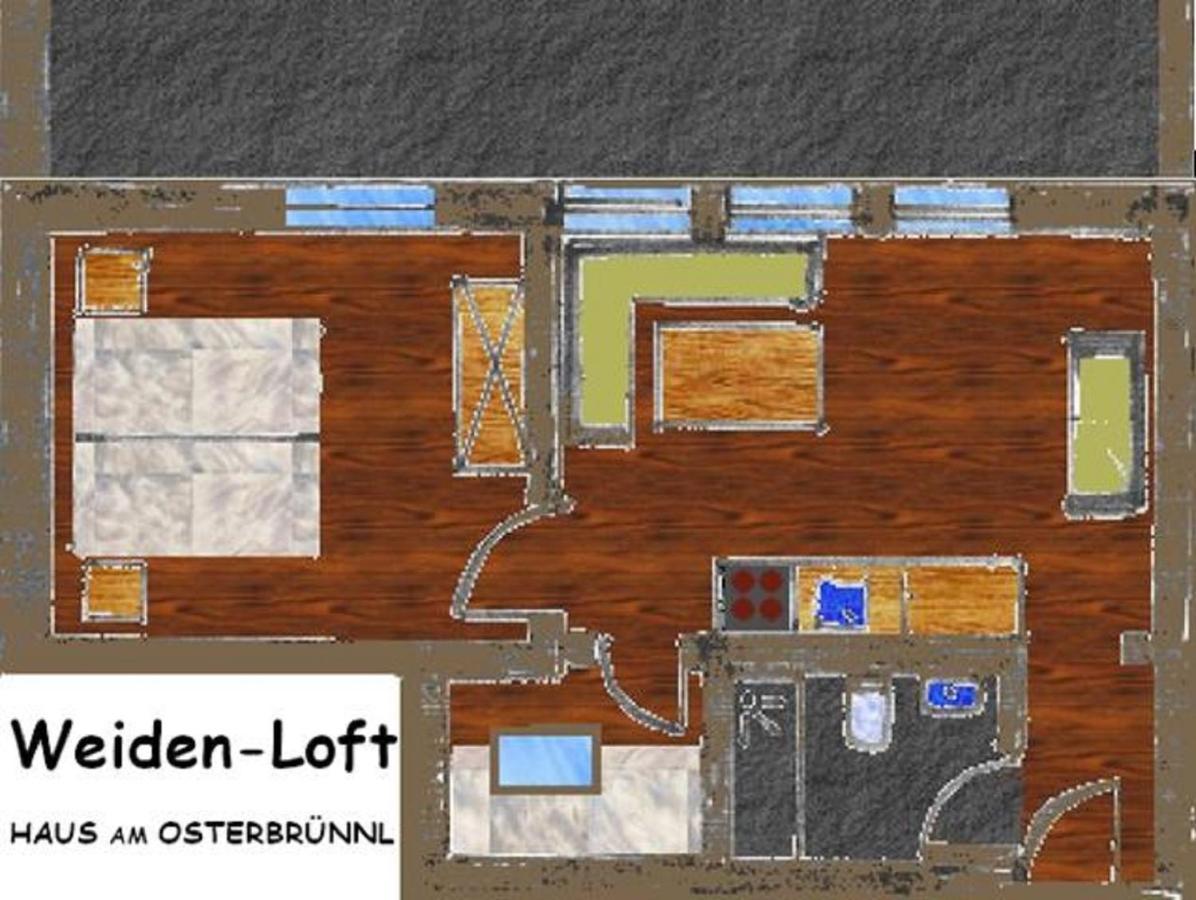 Haus Am Osterbruennl Lejlighed Ruhmannsfelden Eksteriør billede